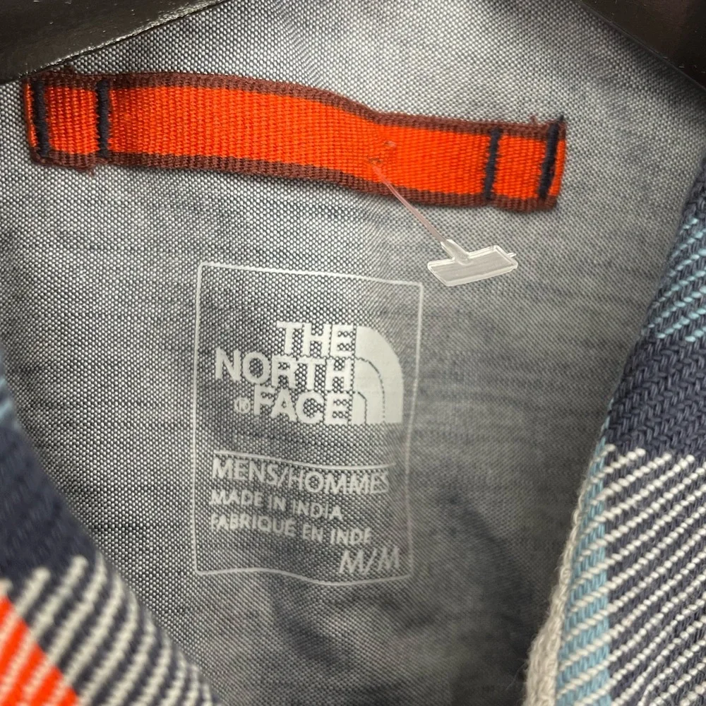 The North Face Shacket M‎ Plaid Button Up Flannel Long Sleeve Heavyweight EUC